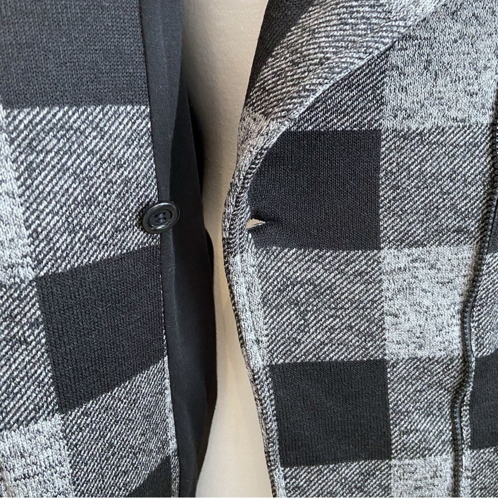 Plaid Coat, SOFT, Comfort, I Stretch💛 EXCELLENT CONDITION, Worn Once - Picture 7 of 12